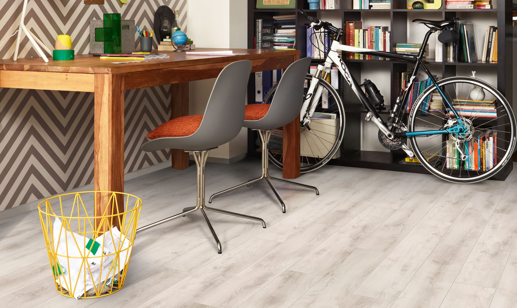 Ламинат Balterio Quattro Vintage Дуб Липика 908 1257×190,5×8 фото в интерьере